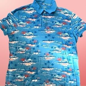 Hawaiian style polo​​​
